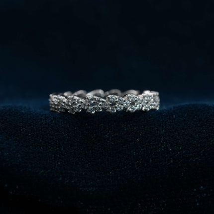 Nova Luxe Silver Ring
