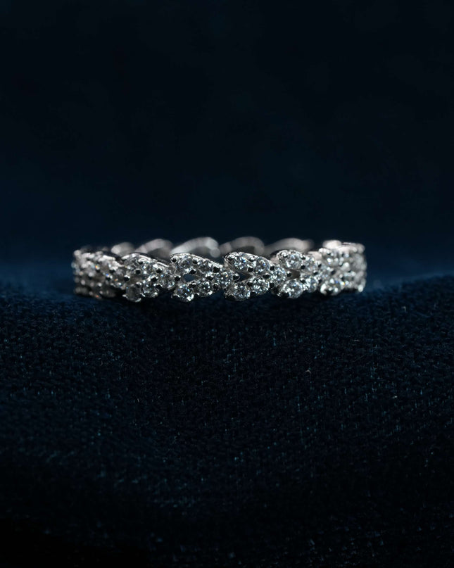 Nova Luxe Silver Ring