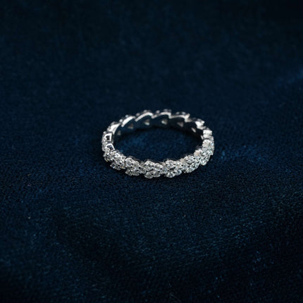 Nova Luxe Silver Ring