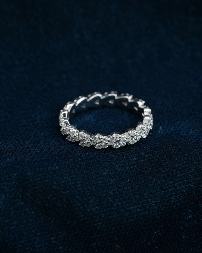 Nova Luxe Silver Ring
