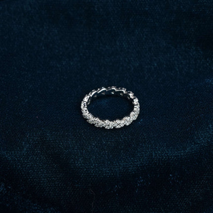 Nova Luxe Silver Ring