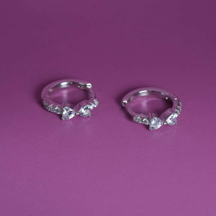 Velvet Spark Hoops