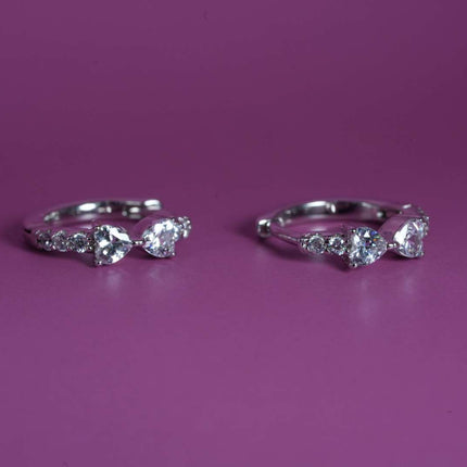Velvet Spark Hoops