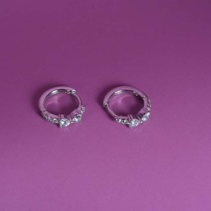 Velvet Spark Hoops