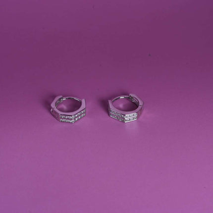 Starry Edge Hoops