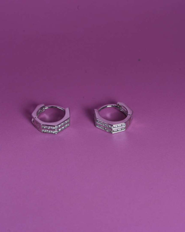 Starry Edge Hoops