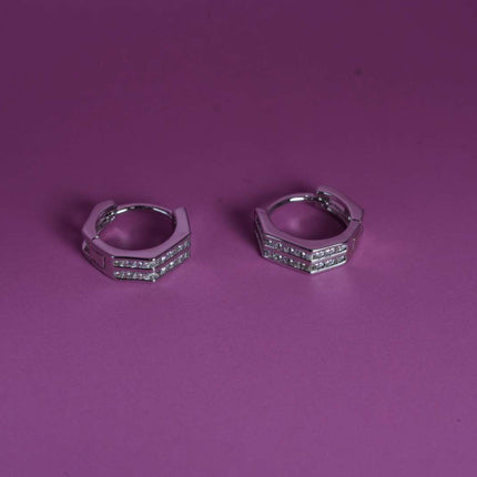Starry Edge Hoops