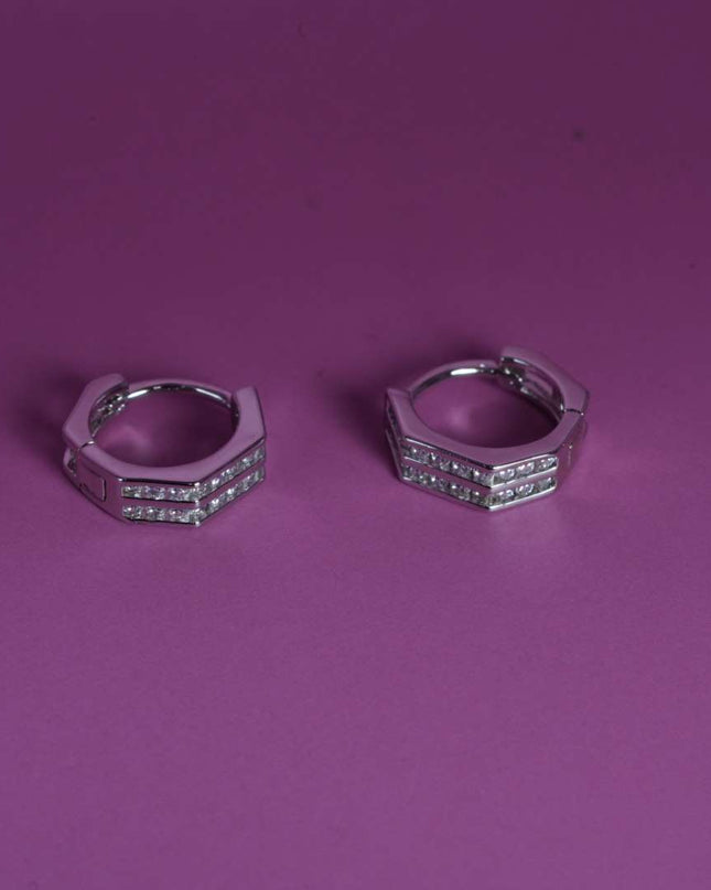 Starry Edge Hoops