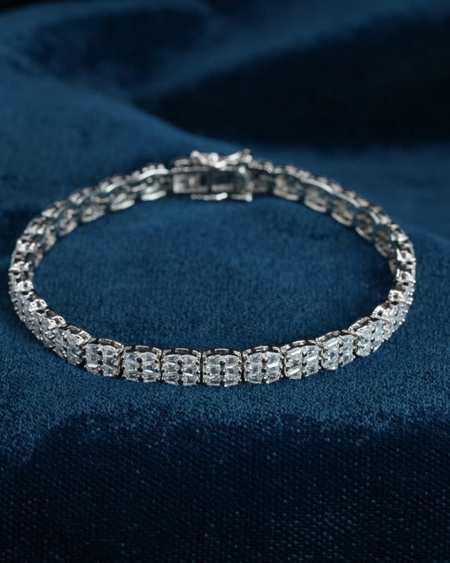Radiant Grace 925 Sterling Silver Bracelet for Women