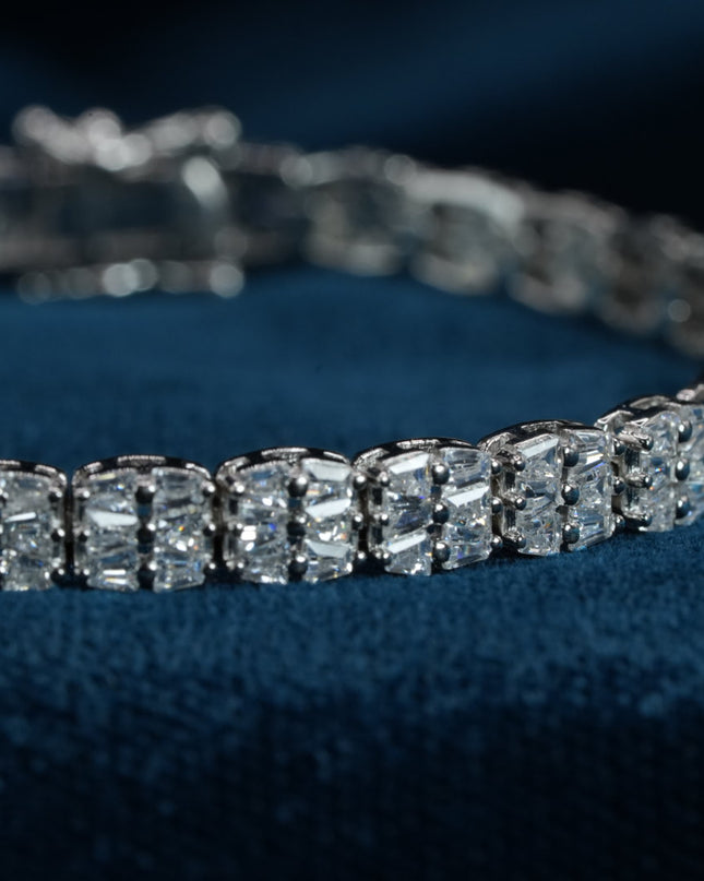 Radiant Grace 925 Sterling Silver Bracelet for Women
