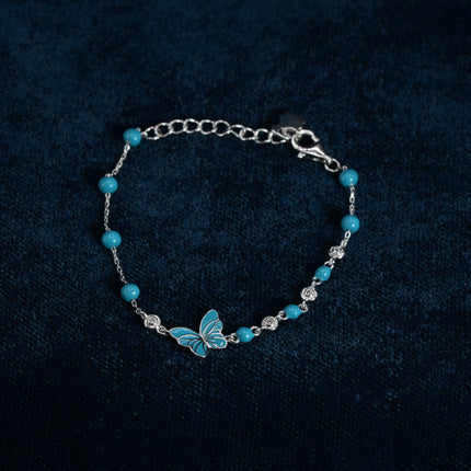 Aurora Elegance 925 Sterling Silver Chain bracelet for Women