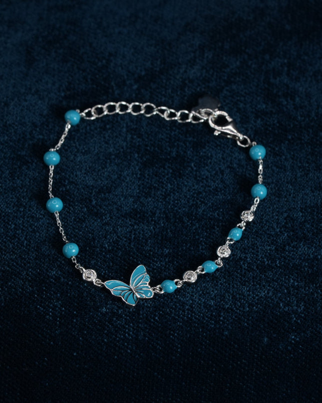 Aurora Elegance 925 Sterling Silver Chain bracelet for Kids