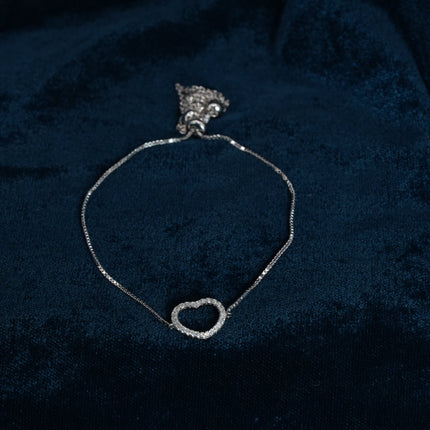 Moonlit Pearl 925 Sterling Silver bracelet for Women