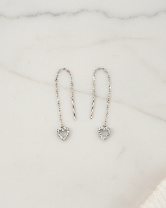 Embrace with the timeless charm of a heart-shaped Sui Dhaga.