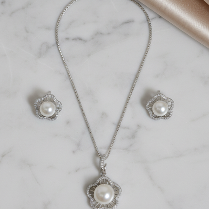 Ocean Mist Silver Pendant Set