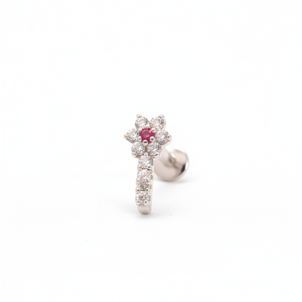Bloom Silver Nosepin