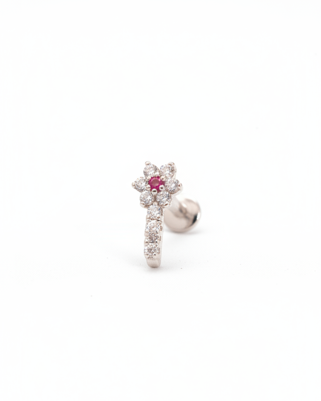 Bloom Silver Nosepin