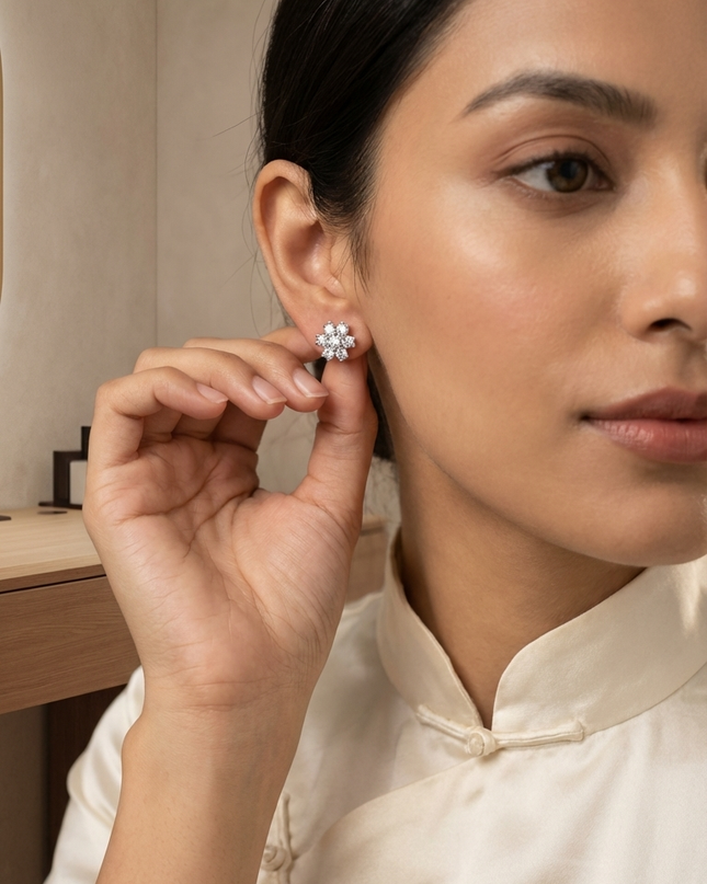 Radiant Dew Silver Tops