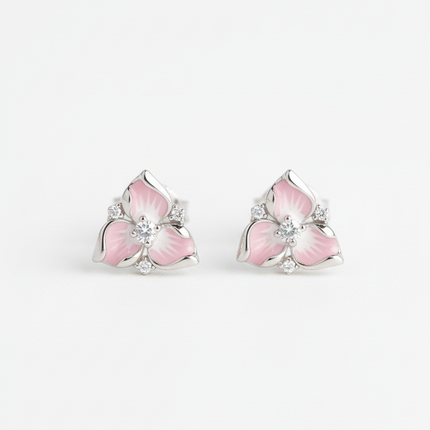 Bloom Crest Silver Tops