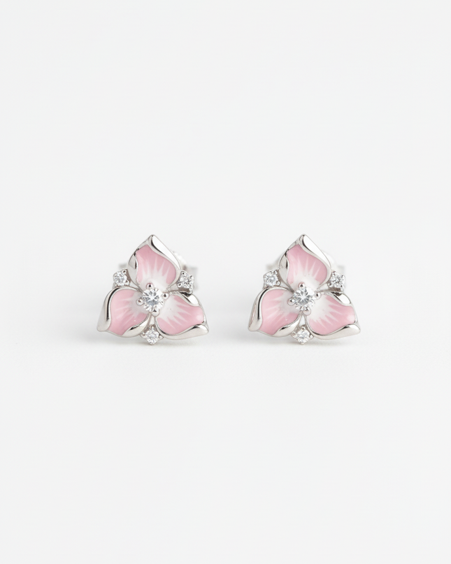 Bloom Crest Silver Tops