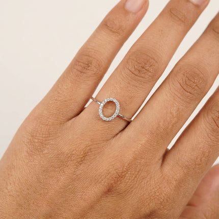Aurora Bloom Silver Ring