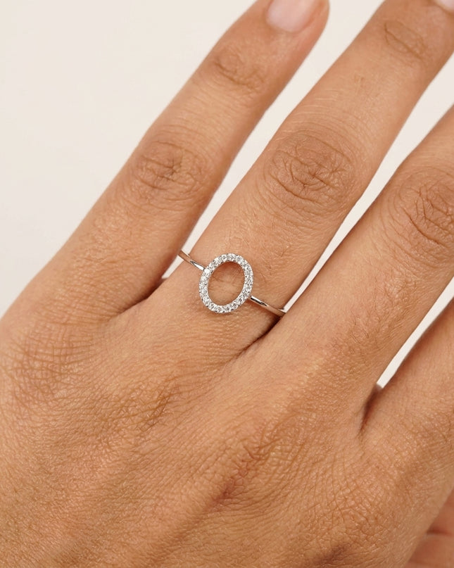Aurora Bloom Silver Ring