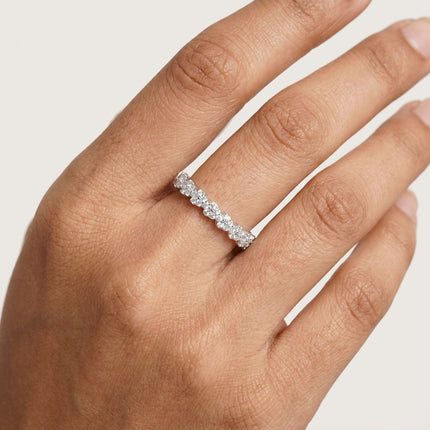 Nova Luxe Silver Ring