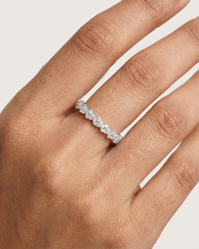 Nova Luxe Silver Ring