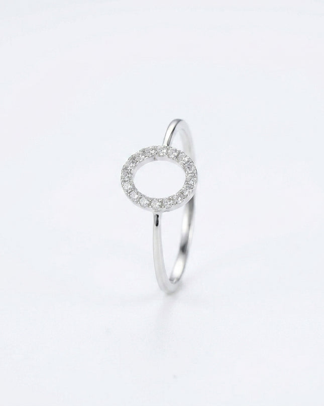 Aurora Bloom Silver Ring