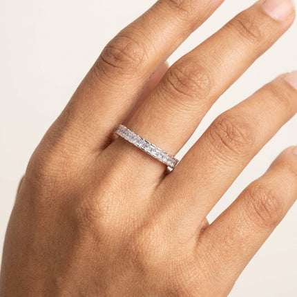 Roselle Shine Silver Ring