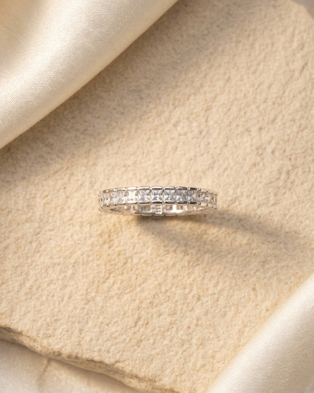 Roselle Shine Silver Ring