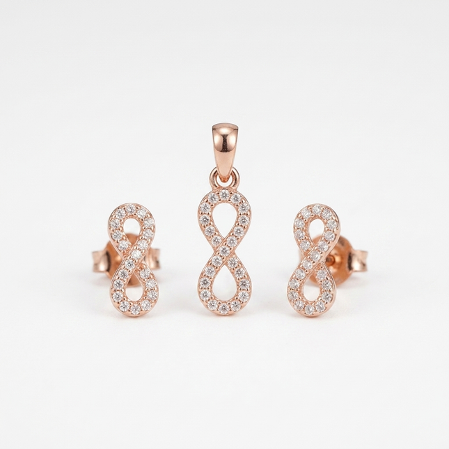 The Silver Jewellery pendant set