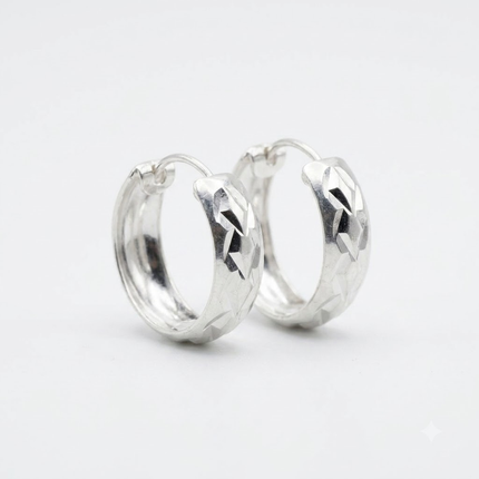 Timeless Silver Bali Earrings