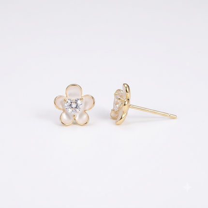 Starlit Studs – Classic Tiny 925 Silver Earrings