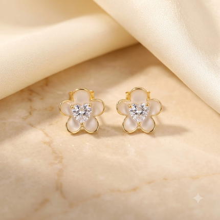 Starlit Studs – Classic Tiny 925 Silver Earrings