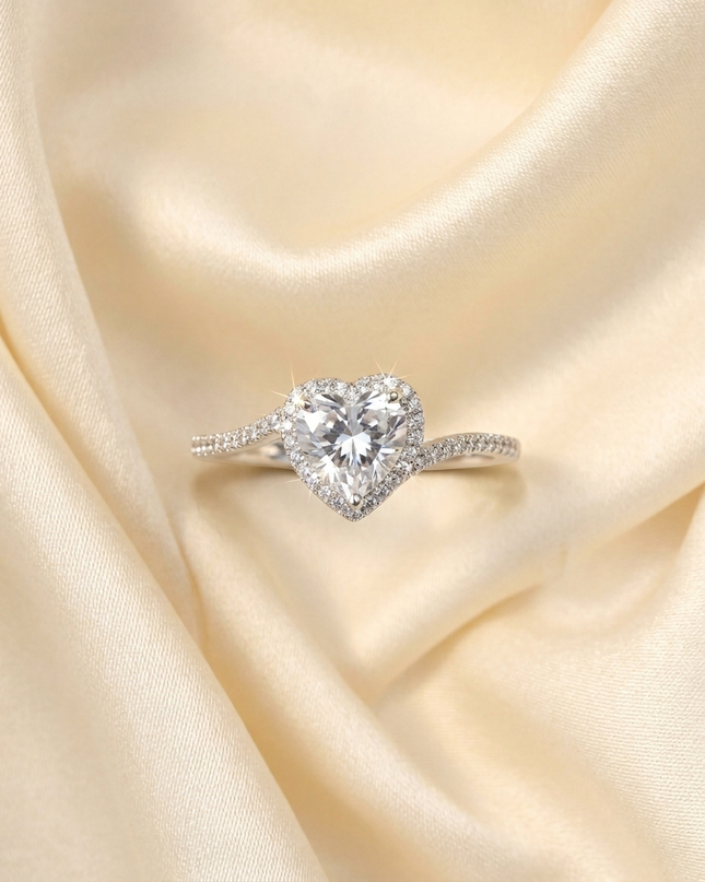 Twinkle Charm Silver Ring