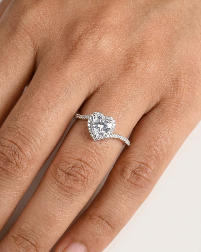 Twinkle Charm Silver Ring