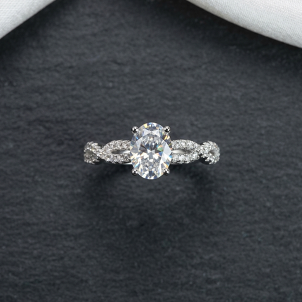Starwave Silver Ring