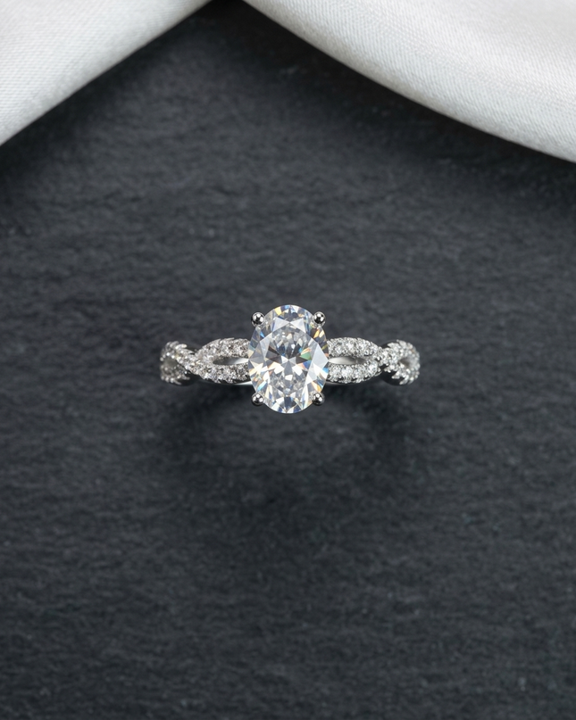 Starwave Silver Ring
