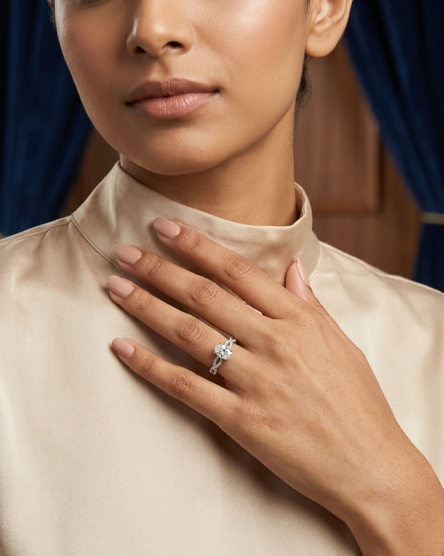 Starwave Silver Ring
