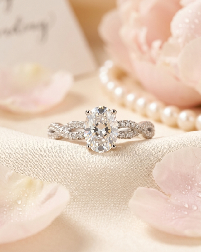 Starwave Silver Ring