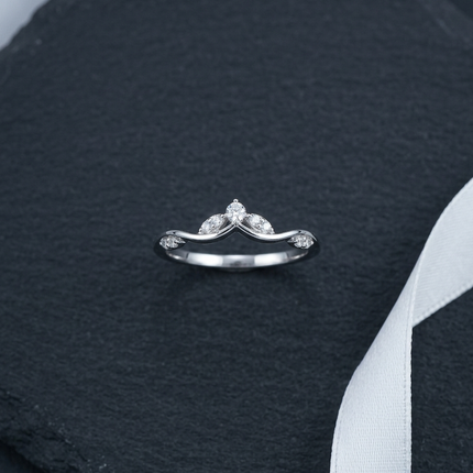 Moonveil Sterling Silver Ring