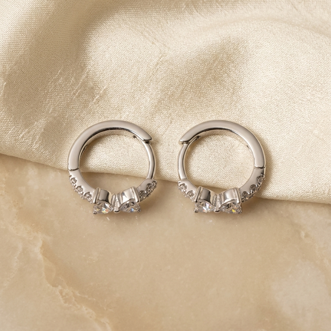 Velvet Spark Hoops