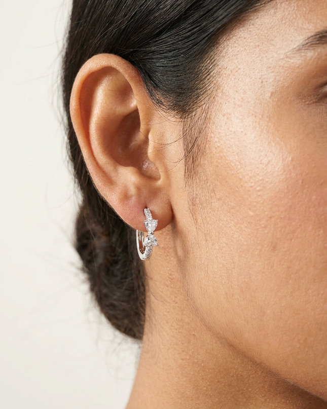 Velvet Spark Hoops
