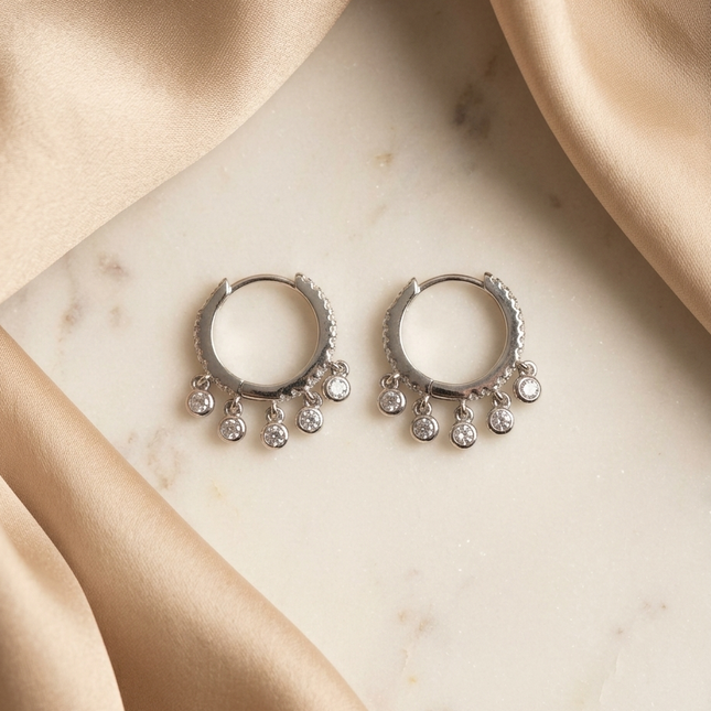 Twinkle Twist Hoops