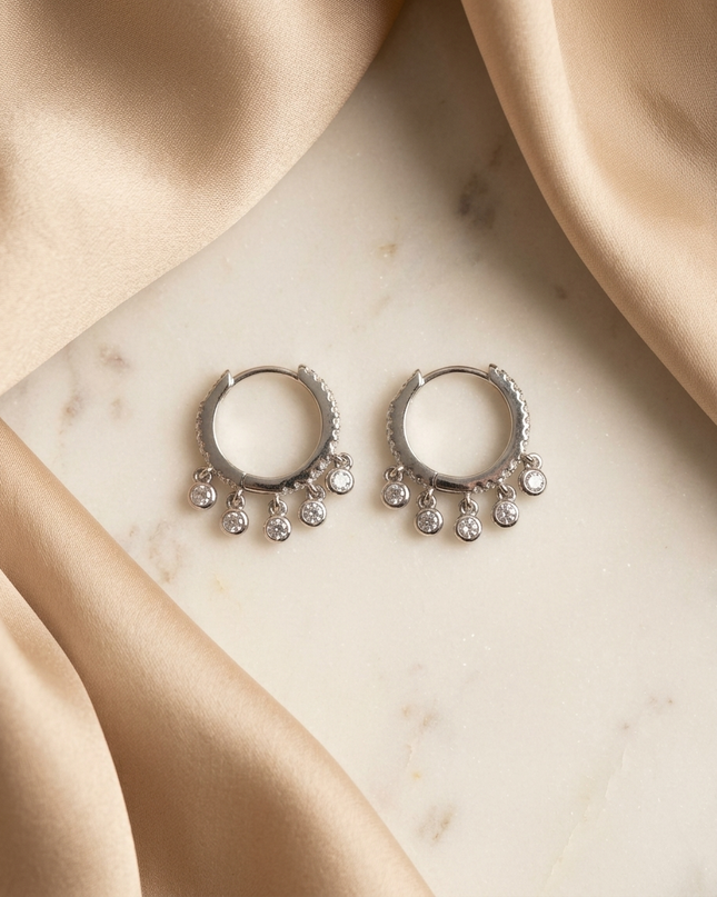 Twinkle Twist Hoops