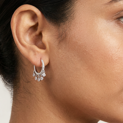 Twinkle Twist Hoops