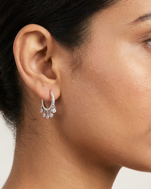 Twinkle Twist Hoops