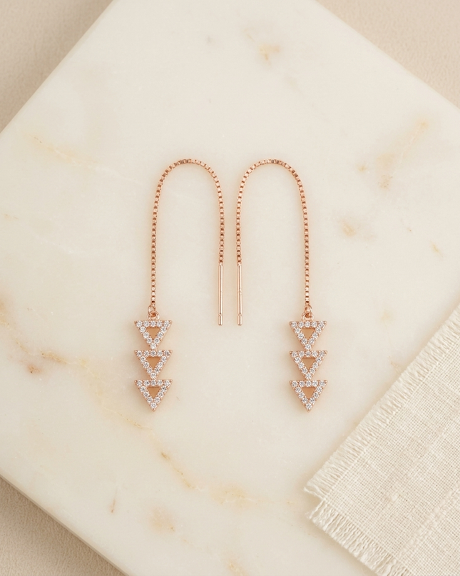 Embrace with the timeless charm of a heart-shaped Sui Dhaga.