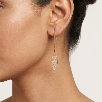 Embrace with the timeless charm of a heart-shaped Sui Dhaga.
